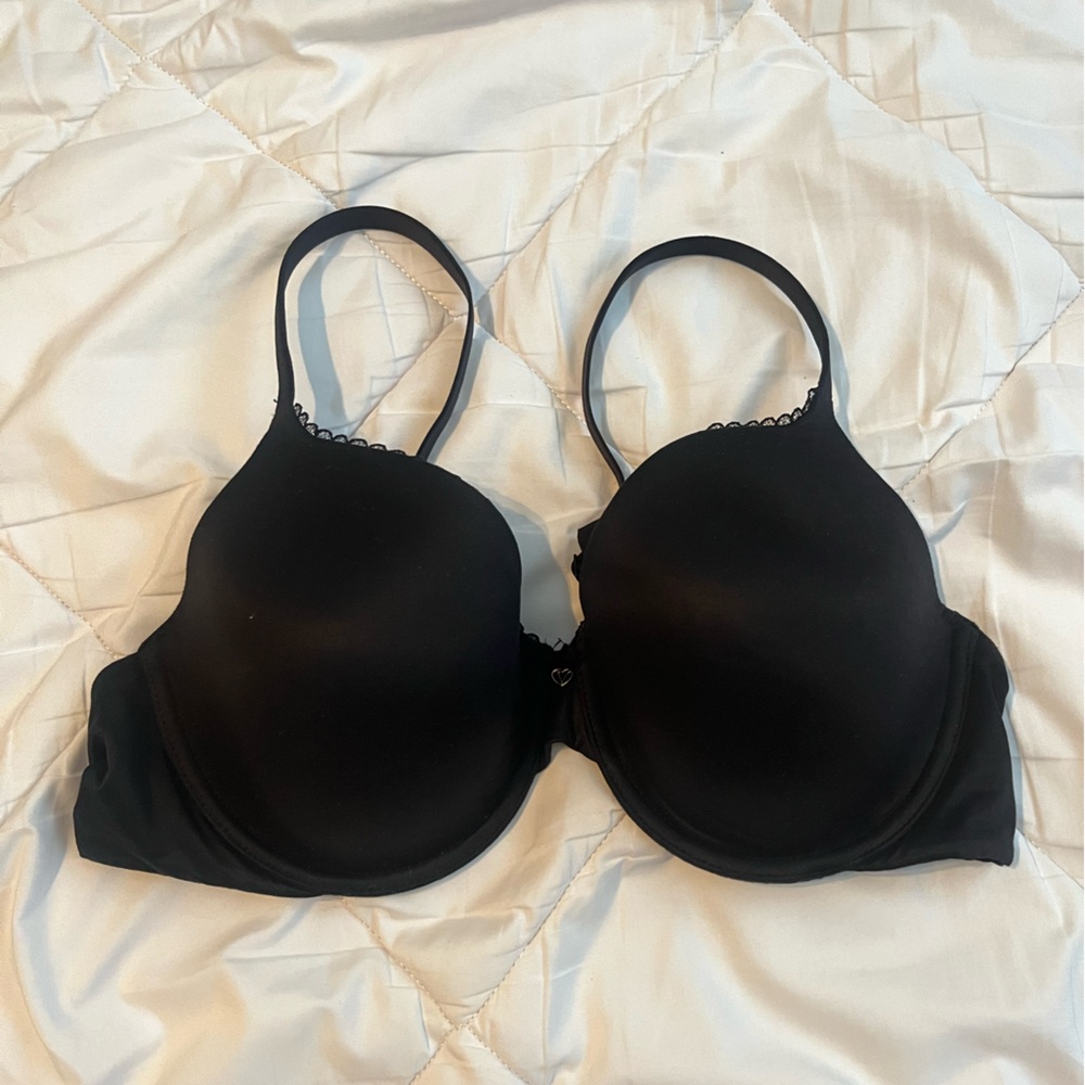 Victoria's Secret Black T-Shirt Bra
